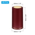 thumbnail image 2 of Unique Bargains PVC Thermorétractable avec Languette de Déchirure pour Bouteille de Vin, 60 Pcs 30x60mm Vin Rétractable Ligne de Couverture Rouge, 2 of 5