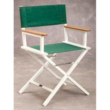 Aluminum Directors Chair In Forest Green
