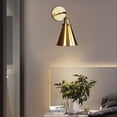 thumbnail image 4 of Aiwen Modern Wall Sconce Hourglass Glass Wall Lamp E26 Base Light Fixture, 4 of 8