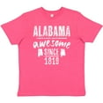 thumbnail image 3 of Inktastic Alabama Awesome Since 1819 Youth T-Shirt, 3 of 5