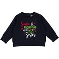 thumbnail image 2 of Inktastic Santa is Promoting Me to Big Sister Baby Sweatshirt, 2 of 4