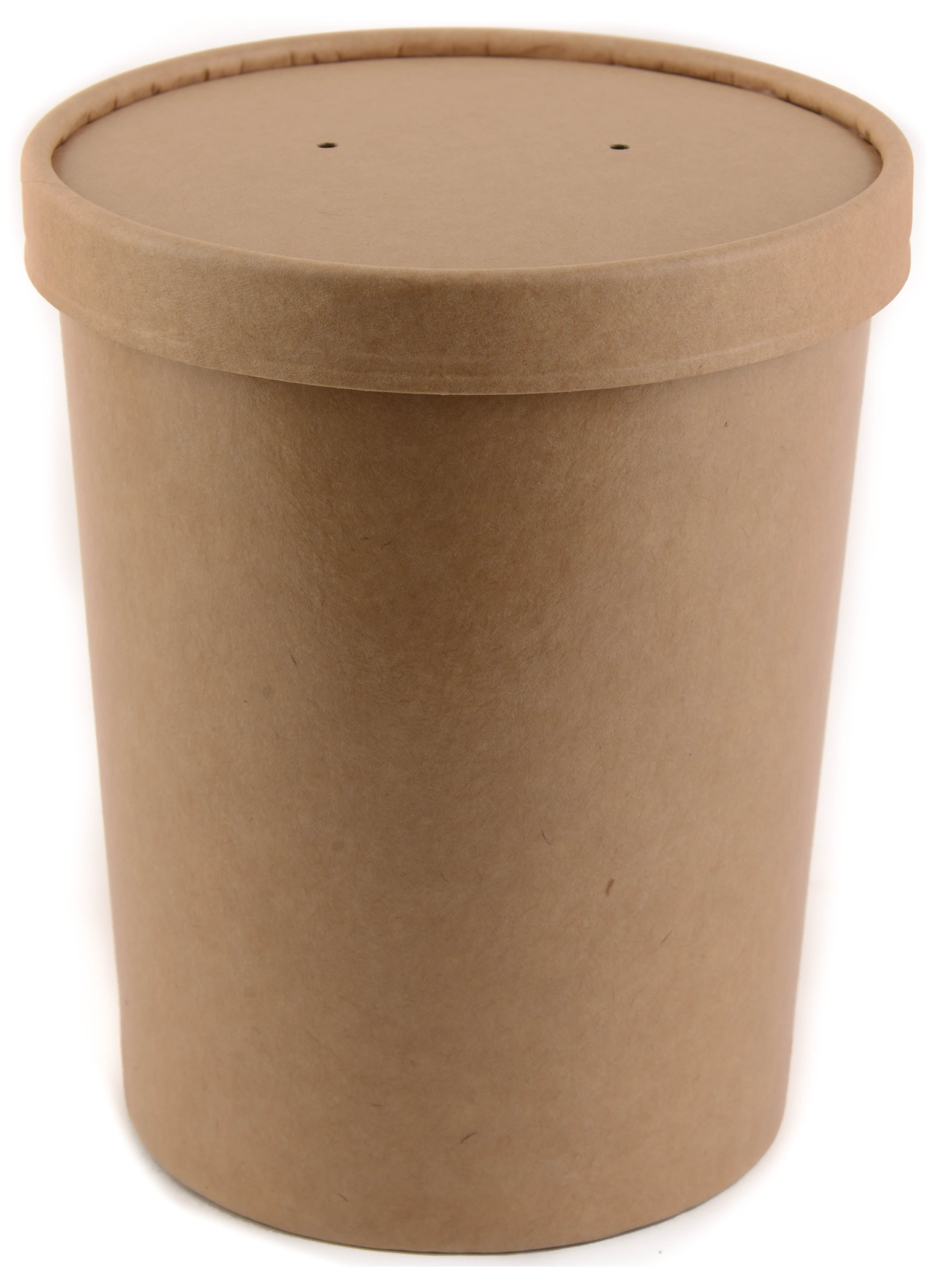 400 Count 32 oz Disposable Paper Soup Containers with Lids Combo 