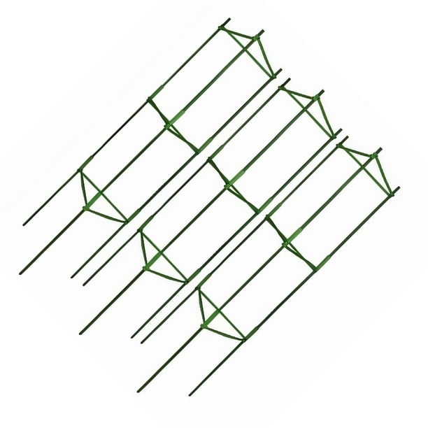 Inteprter Jaula de tomate fuerte y fácil de usar, 3 uds., para un crecimiento saludable de las plantas, soporte resistente, jaulas y soportes Jardín y Patio
