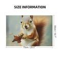 thumbnail image 2 of Patifu Wooden Jigsaw Puzzle Squirrel Leaf Theme Relaxing Gift for Family Friends 1000 PCS, 2 of 6