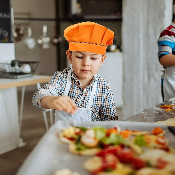 Gorro Cocinero Infantil Gorros De Chef Para Niños Pack De 12