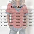 thumbnail image 3 of Dazajoo Denim Henley Shirt Women Short Sleeve Buttons Lapel Pullover Tops Casual Colorblock Streetwear Shirts,Gray,L, 3 of 7