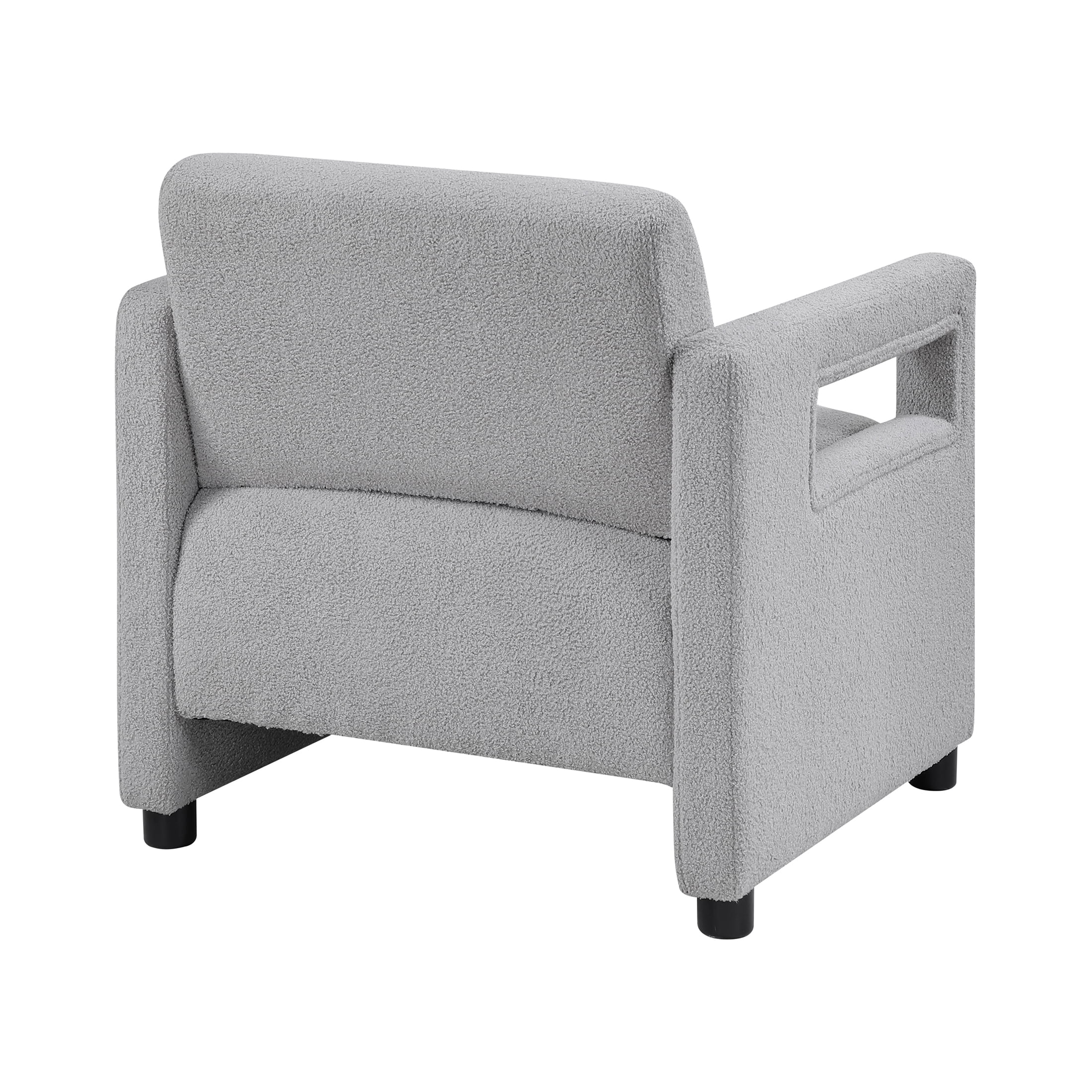 OakvillePark Palisora Boucle Accent Chair, Gray