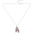 thumbnail image 2 of Collar de zapato de ballet collar de cristal dianos rhinestones de cadena de clavícula, 2 of 5