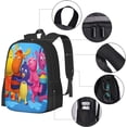 thumbnail image 3 of The Anime Backyardigans Backpack Large Capacity Leisure Travel Backpack Book Bag Outgoing Daypack 12.5x5.5x16.5 inch, 3 of 8