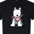 thumbnail image 4 of Inktastic Westie in Bandana T-Shirt, 4 of 5