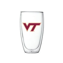 Virginia Tech Hokies 15oz. Double Wall Thermo Glass