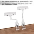 thumbnail image 5 of Unique Bargains Plastic Merchandise Sign Clip, Rotatable Clip-on Holder, Price Tags 8x16cm 10 packs, 5 of 5