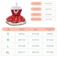thumbnail image 3 of Vestido Navidad para Ropa Térmica Cachorros Gatos (XL) Rojo, 3 of 8