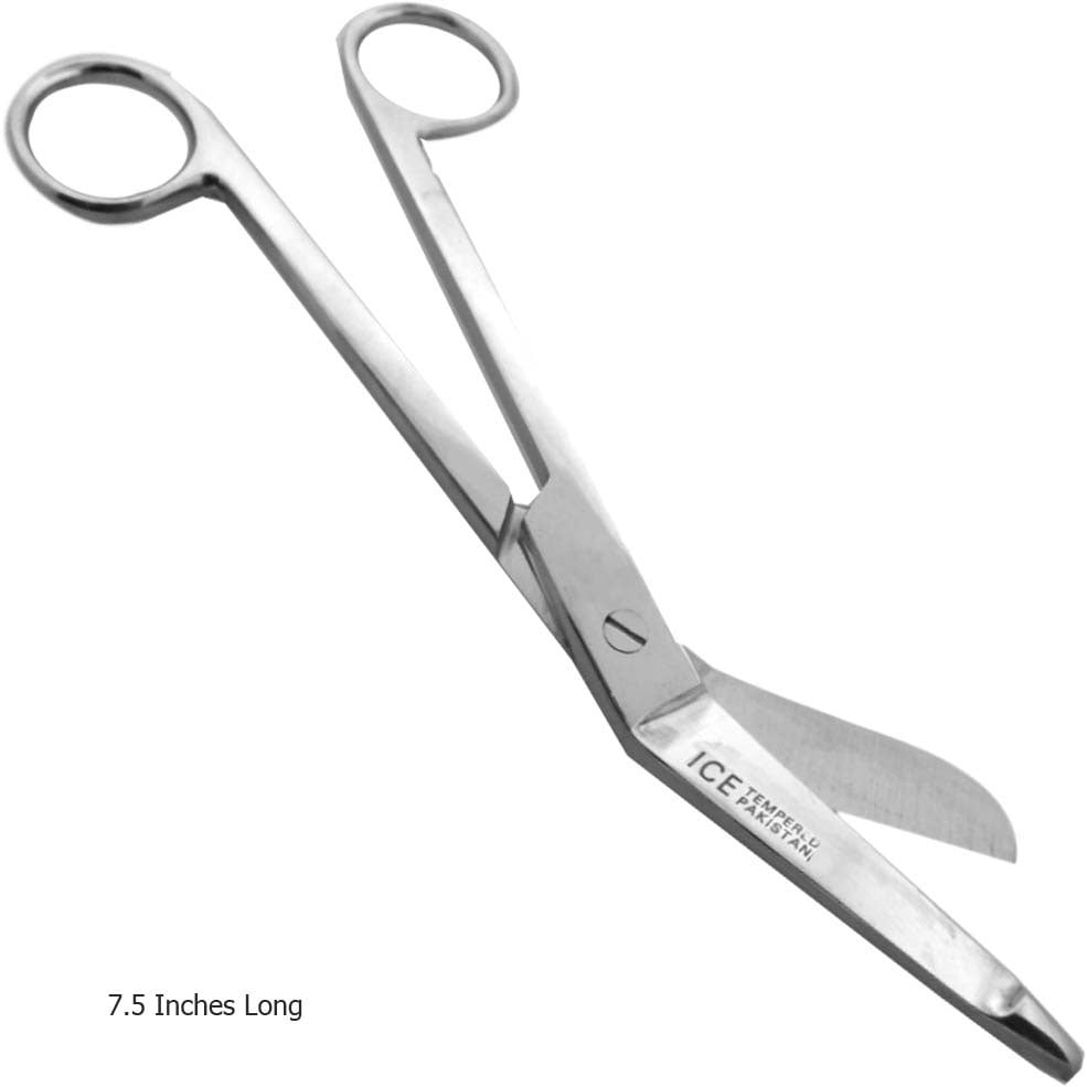 7.25 Inch Stainless Steel Bandage Scissors with Blunt End for Safety - SC-85750-86