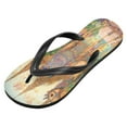 thumbnail image 2 of YAZAOOSummer Flip Flops Creatively Camel and Temple Simple Beach Sandals, 2 of 8