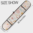 thumbnail image 3 of Yayeee Double Oven Mitt Kitchen Heat Resistant Baking 35" x7" Quilted Glove, Pink Easter Eggs, 3 of 6