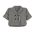 thumbnail image 1 of Blusa George para Mujer, Kimona con Roll Up Negro Talla CH, 1 of 4