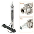 thumbnail image 6 of 3-Inch Solar Bore Pump, 48V 750W, MPPT Screw, Submersible, Max Head 140M, Deep Well, 6 of 10