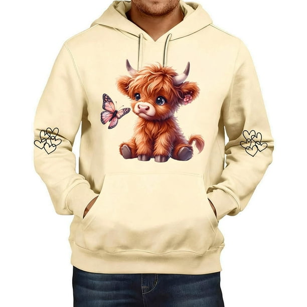 MHFRRA Sudadera con Capucha Blend, Suave E Informal, con Bolsillo Delantero para Mayor Comodidad Diaria y Estilo Urbano Beige