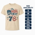 thumbnail image 6 of Spirit of 76 Patriotic Graphic T-Shirt, Unisex Classic Fit American Flag Tee, 6 of 9
