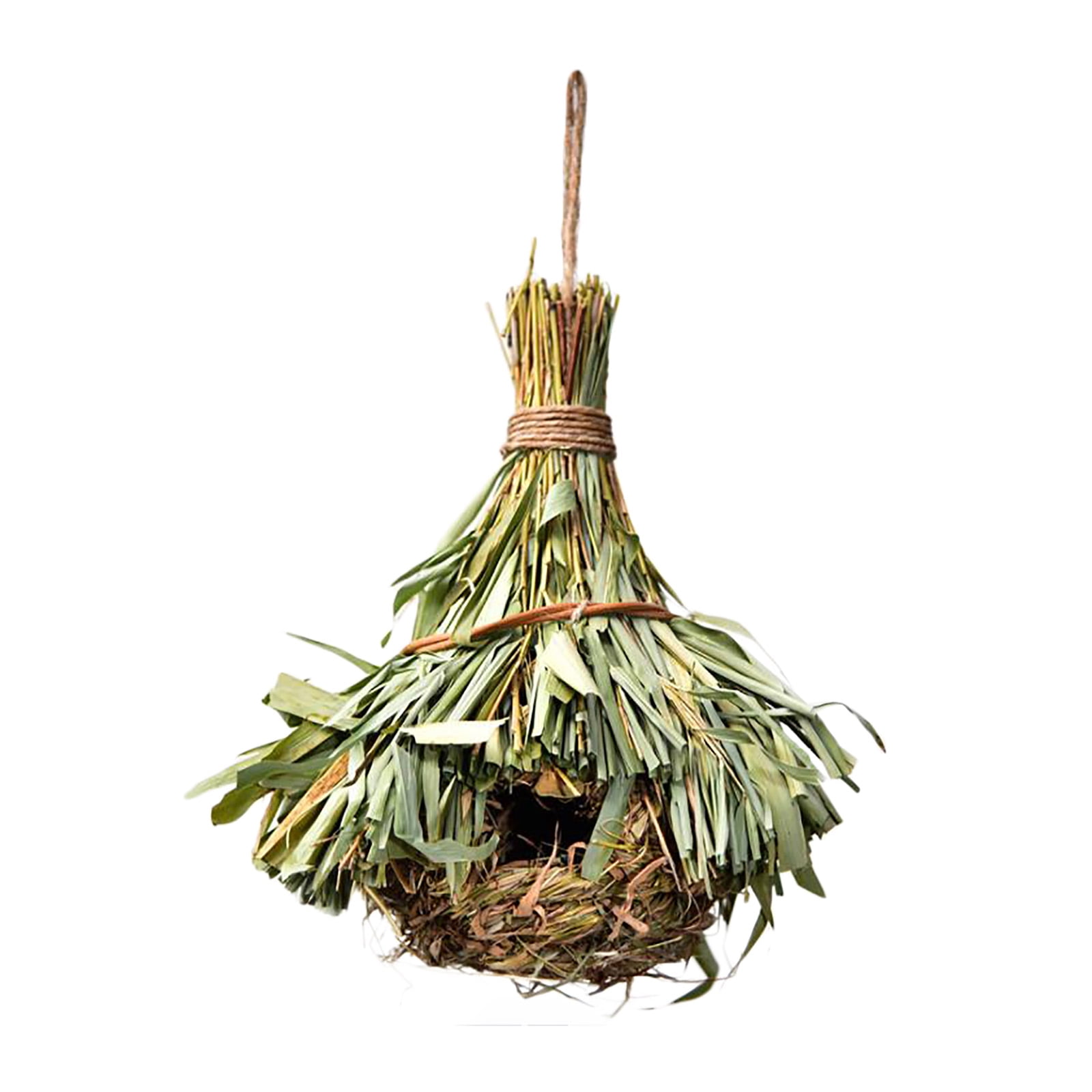 Bird Nest House Grass Hut Pet EcoFriendly Rest Creativity Shelter