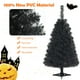 thumbnail image 4 of Árbol de Navidad GOLFLAME artificial de 3 pies con soporte de PVC negro, 4 of 9