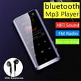thumbnail image 3 of MP3 Player Bluetooth-compatible Speaker Touch Key OTG Adapter 4GB 8GB Metal MP4 MP5 MP6 Audio Recording Multi-language Recorder 4GB, 3 of 10