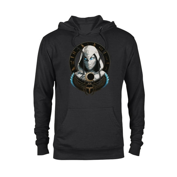 Marvel Moon Knight Egyptian Hieroglyphs - Pullover Hoodie for Adults - Customized-Black