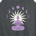 thumbnail image 3 of Instant Message - Yoga Moon Phases - Women's Racerback Tank Top, 3 of 6