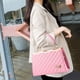thumbnail image 5 of Bolsos adecuados para viajes diarios de mujeres Bolso de hombro de cuero artificial, Bolsos de mano de gran capacidad, 5 of 5