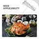 thumbnail image 3 of 30 brochetas de acero inoxidable para barbacoa, 3 of 7