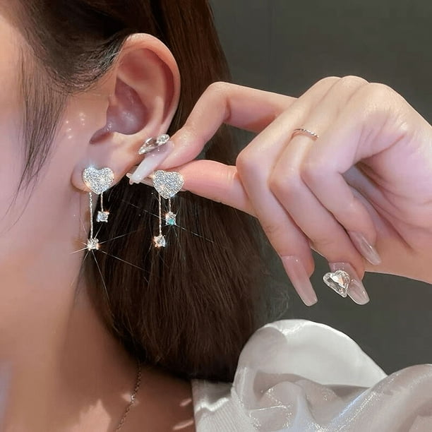 Tassel earrings girl best sale