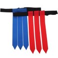 thumbnail image 1 of PAMINGONO 2Pcs Adjustable Football Flag Belt with Durable Nylon and PVC for Outdoor Football Training Assorted Color, 1 of 6