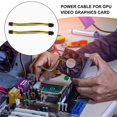 thumbnail image 4 of 2 Pack Graphics Card 6 Pin to 8 Pin PCIe Adapter Power Cable (GPU Video Graphics Card Power Cable) 7, 4 of 5