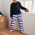 thumbnail image 5 of Yiaed Flamingo Print Teenagers' Lounge Pants, Loose PJ Bottoms, Long Pajama Pants for Men-Large, 5 of 6