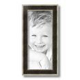 thumbnail image 2 of ArtToFrames 6x14" Black Panel With Silver Lip Picture Frame, Multi Wood Poster Frame, with Regular Glass and 2 (FBPL-5093), 2 of 7