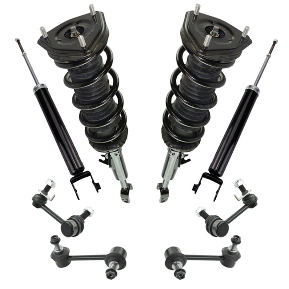 TRQ Front and Rear Suspension Kit Fits 2006-2007 INFINITI G35 06-08 Nissan 350Z PSA52930