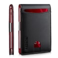thumbnail image 1 of Billetera RUNBOX Money Clip Slim con bloqueo RFID, 11 tarjetas, 1 of 5