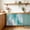 Green, variant on Orange Yellow Small Sink Skirt 10"Wx11"L,Dustproof Under Sink Curtain with Self Adhesive Tape,Farmhouse Abstract Geometric Hexagon Art Cabinet Curtain Cover for Bathroom Vanity,Kitchen Storage Shelf