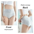 thumbnail image 4 of Hbhpov Women High Waist Briefs Strechy Cotton Underwear, 6 Pack, Size S-3XL, 4 of 6