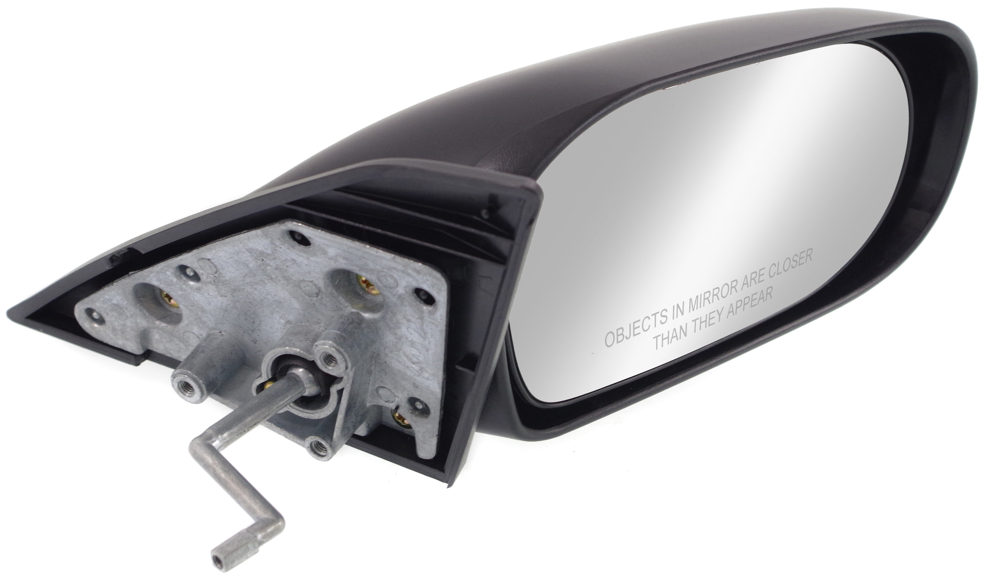 Mirror Compatible With 1991-1994 Toyota Tercel Right Passenger Side Textured Black Kool-Vue