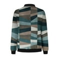 thumbnail image 5 of Babysbule 2023 Winter Coats for Women Women's Casual Fashion Printed Pocket Zippered Coat, 5 of 5