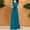 Blue, variant on Women's Elegant Long V Neck Convertible Evening Dress Wrap Bridesmaid Gown Wedding Guest Party Casual Wear Formal Occasion
