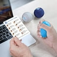 thumbnail image 6 of BOB AND BRAD Hand Exercise Stress Balls for Adults, Tri-Density Squeeze Balls for Hand Therapy, Grip Strength Trainer for Arthritis, Hand Grip Strengthener (3 Pack, Soft Medium Hard), 6 of 14