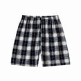 thumbnail image 6 of FYDUU Children's Clothing Sets Girls Boys Summer Pajamas Loungewear Short Sleeve Tee Shirts Shorts And Pants Three Piece Outfit For Kids Home Wear,3-4 Years, 6 of 8