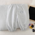 thumbnail image 5 of Toddler 18-24 Months Boys Cargo Joggers Pants Drawstring Jogging Pants Elastic Waist Trousers 6-12 Months 12-24 Months 2T 3T 4T 5T 6T 7T 8T 9T Children Light Gray School Uniform Pants, 5 of 8
