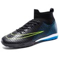 thumbnail image 3 of Tacos de fútbol para hombre, zapatos deportivos de interior con pinchos largos, botas de fútbol profesionales, transpirables, envío directo, Unisex, 3 of 5