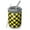 Yellow And Black, variant on 12oz Coffee Tumblers Rainbow Color Checkered Pattern Stainless Steel Vacuum Insulated Travel Tumbler Coffee Cups Mug with Lid and Straw with Cleaning Brush for Cold & Hot Drinks