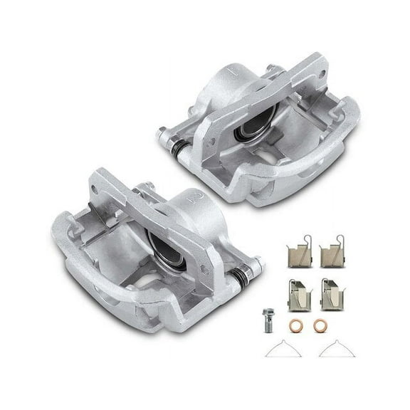 Front Brake Caliper Set 2 - Compatible with 1997 - 2000 Toyota Camry 2.2L 4-Cylinder 1998 1999