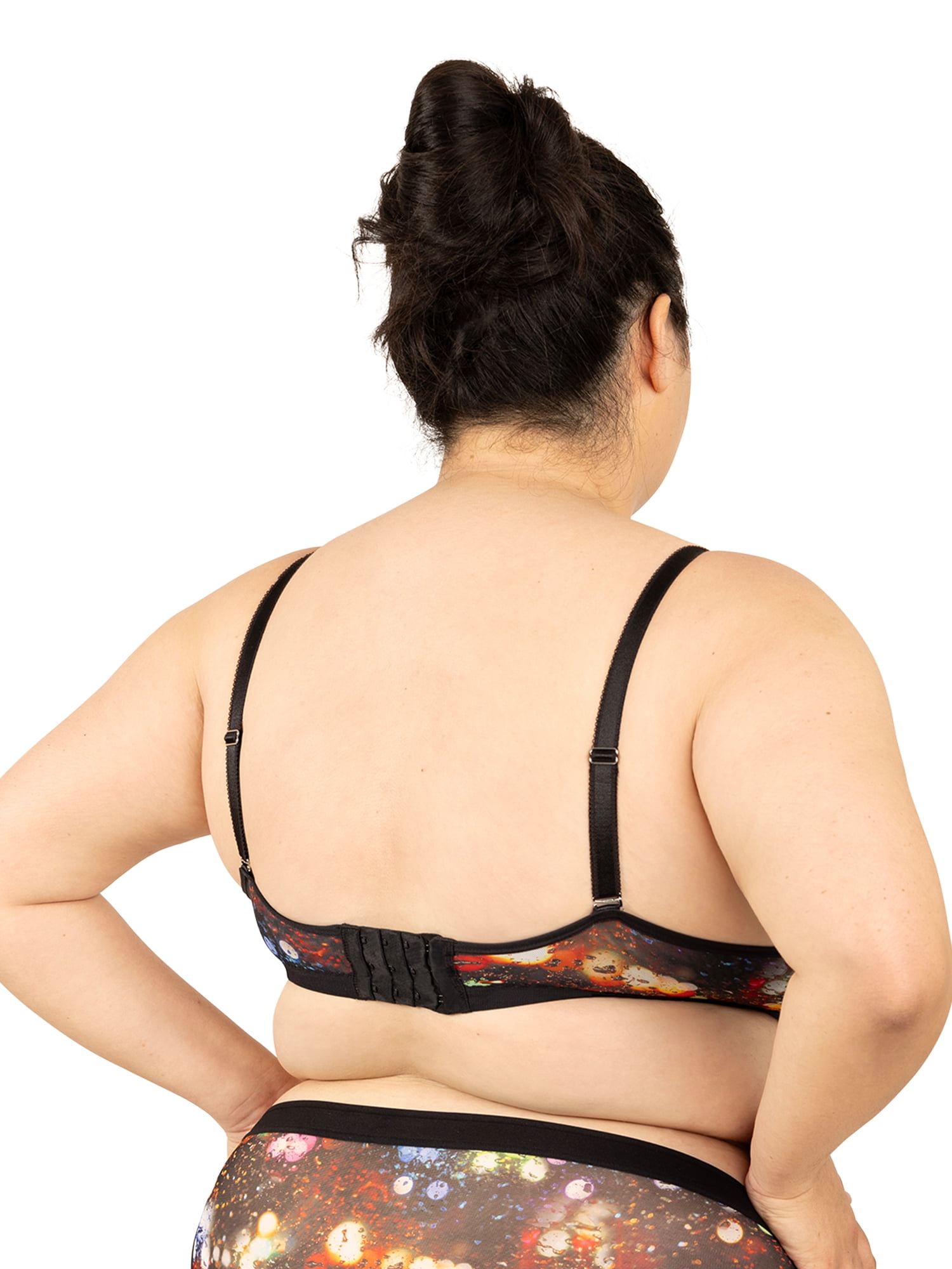 Parade Padded Mesh Demi Bra, Sizes XS to 3XL